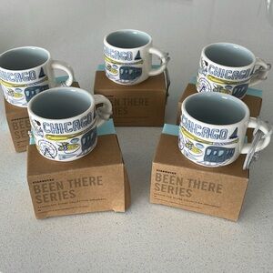 Set of 6 Starbucks Chicago Espresso